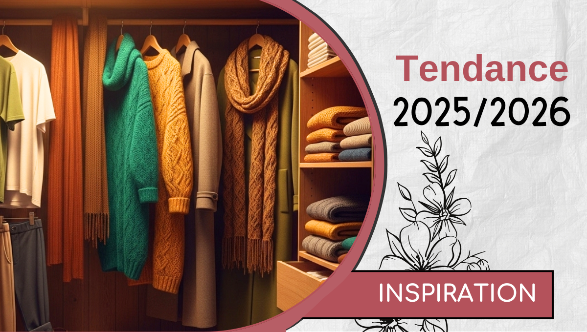 Bannière d'un article de blog traitant des tendances mode de la saison automne hiver 2025 2026